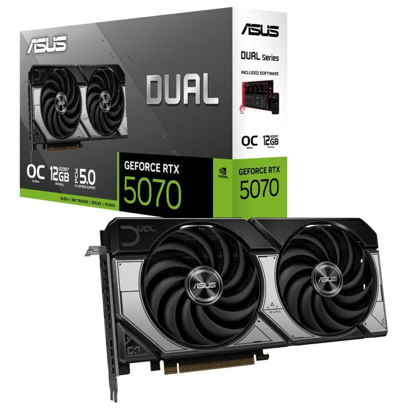 ASUS Dual-GeForce RTX 5070 OC 12GB GDDR7