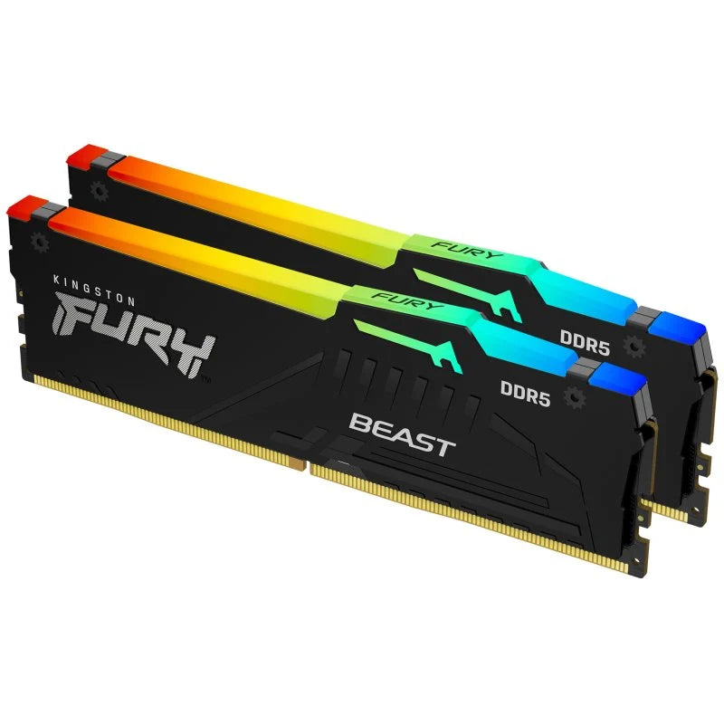 Kingston FURY Beast DDR5 RGB 6000MHz 32GB 2x16GB CL36 AMD-EXPO