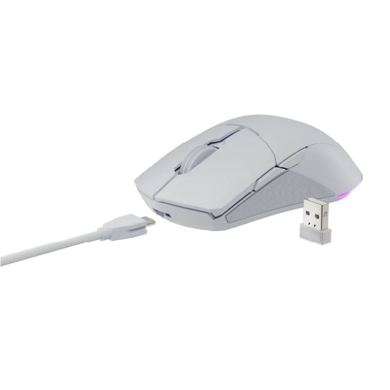 Newskill Chiron PRO Ratón Gaming Inalámbrico RGB 16000DPI Blanco