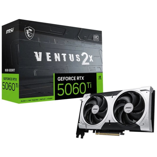 MSI GeForce RTX 5060 Ti VENTUS 2X OC PLUS 8GB GDDR7