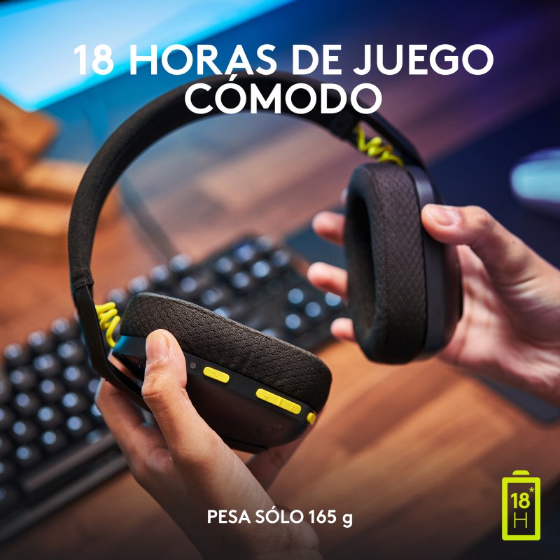Logitech G435 LIGHTSPEED Auriculares Gaming Inalámbricos