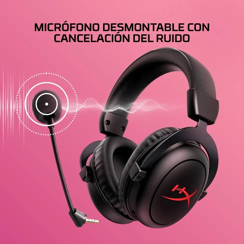 HyperX Cloud II Core Auriculares Gaming Inalámbricos DTS
