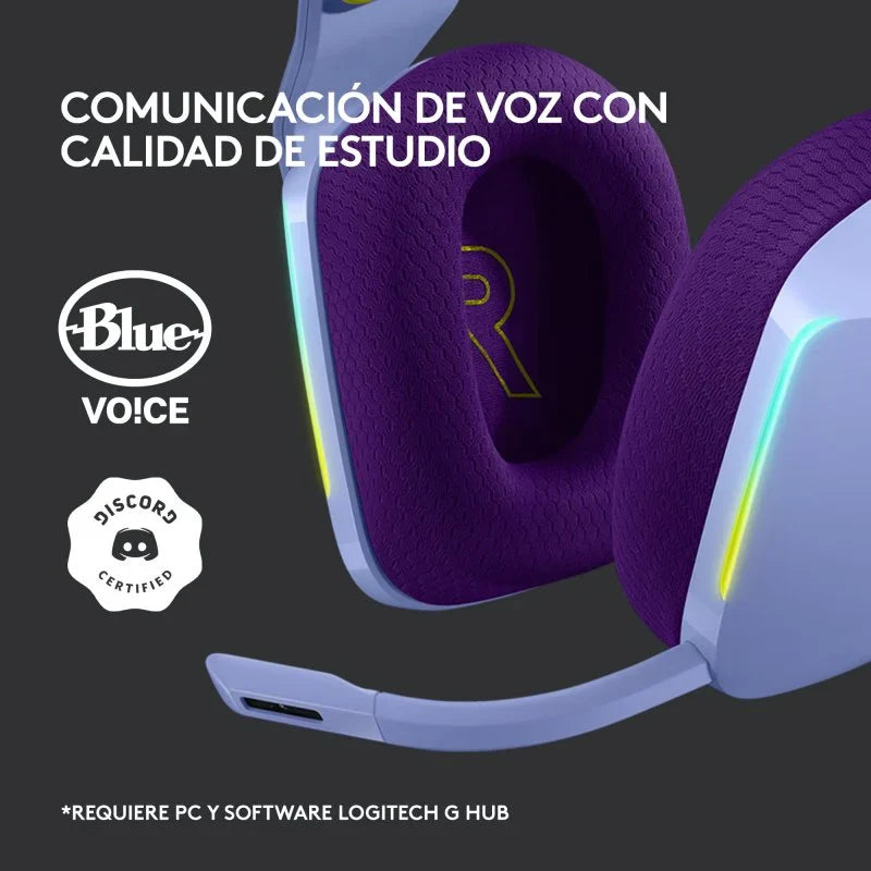 Logitech G733 Auriculares Gaming Inalámbricos Negros