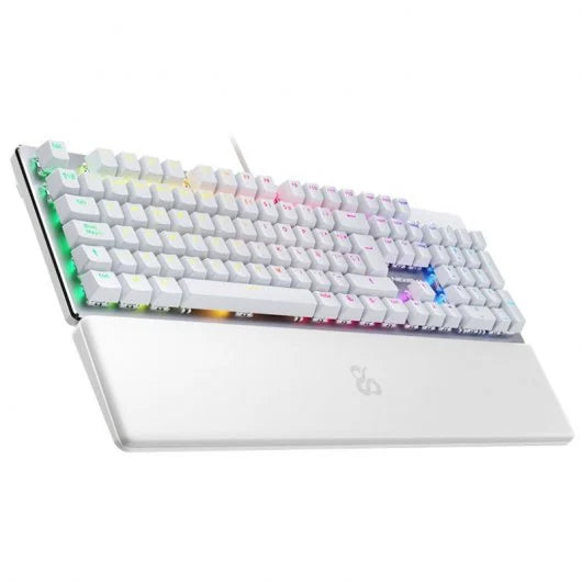 Newskill Serike V2 Teclado Mecánico Gaming RGB Blanco NewSwitch Red