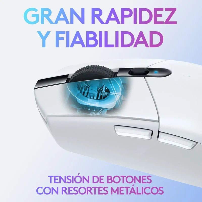 Logitech G305 LIGHTSPEED Ratón Inalámbrico Gaming Blanco
